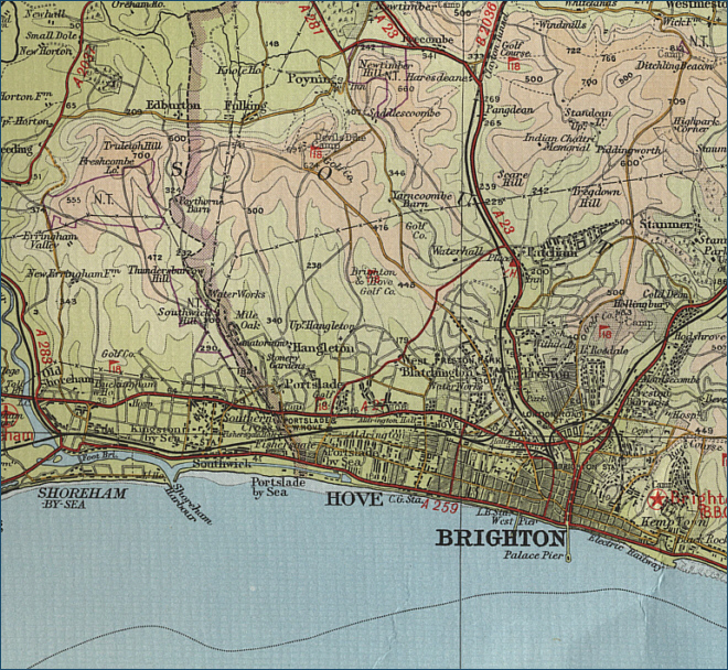 Brighton Map