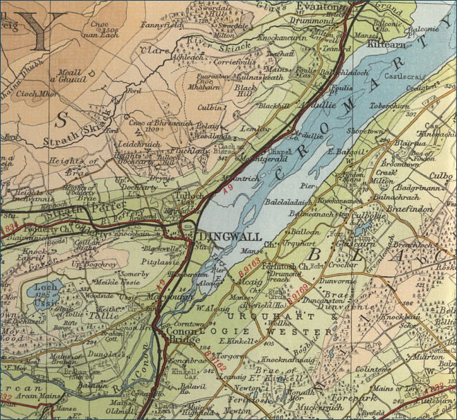 Dingwall Map