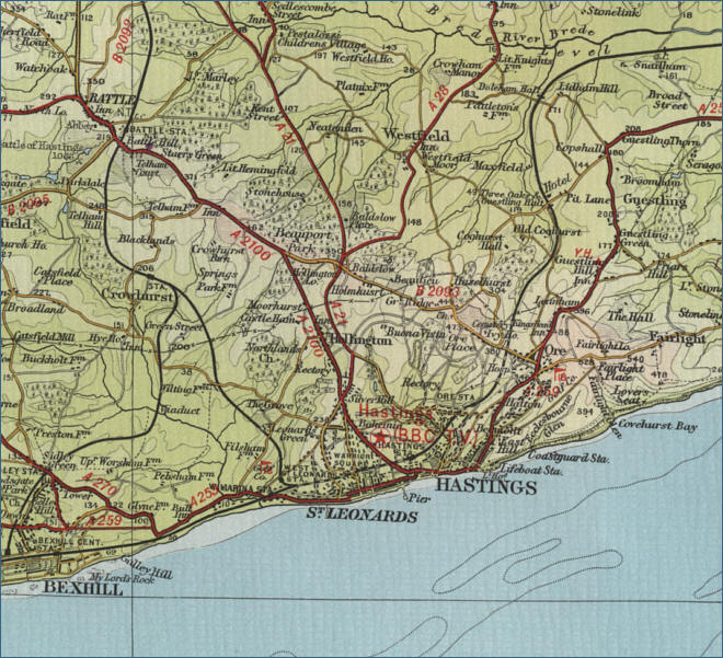 Hastings Map