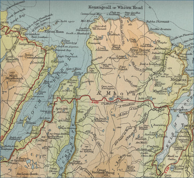 Loch Eriboll Map