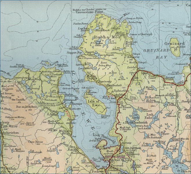 Loch Ewe Map