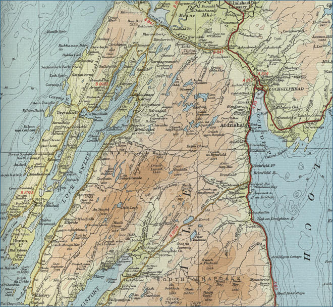 Loch Sween Map