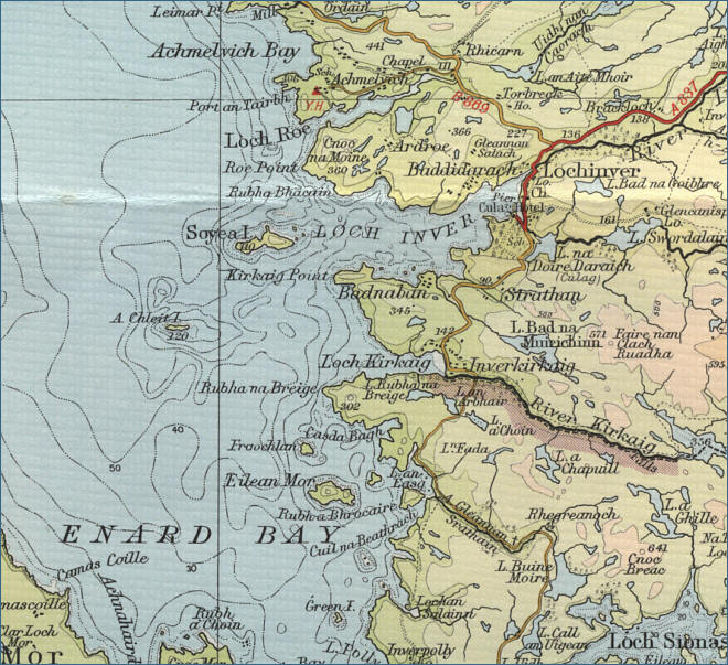 Lochinver Map