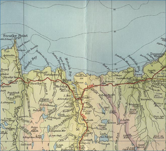 Melvich Map