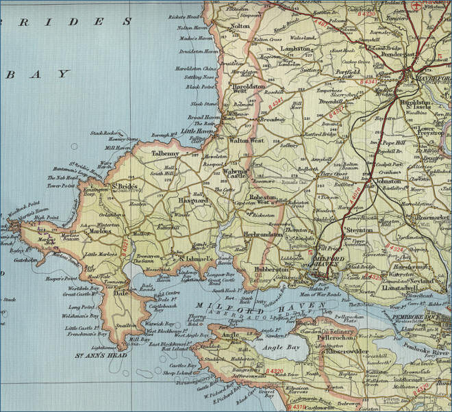 Milford Haven Map