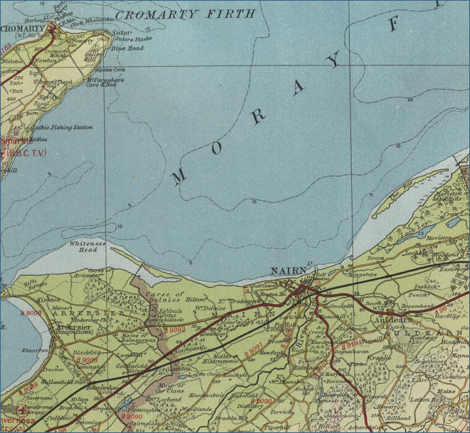 Moray Firth Map