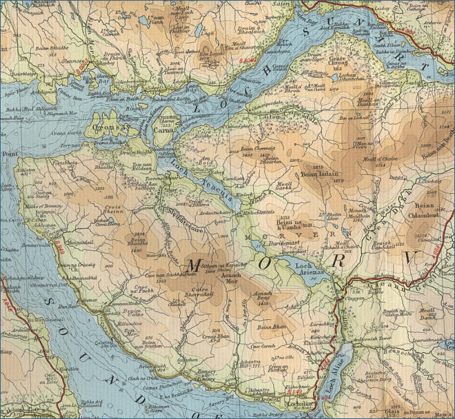 Morvern Map