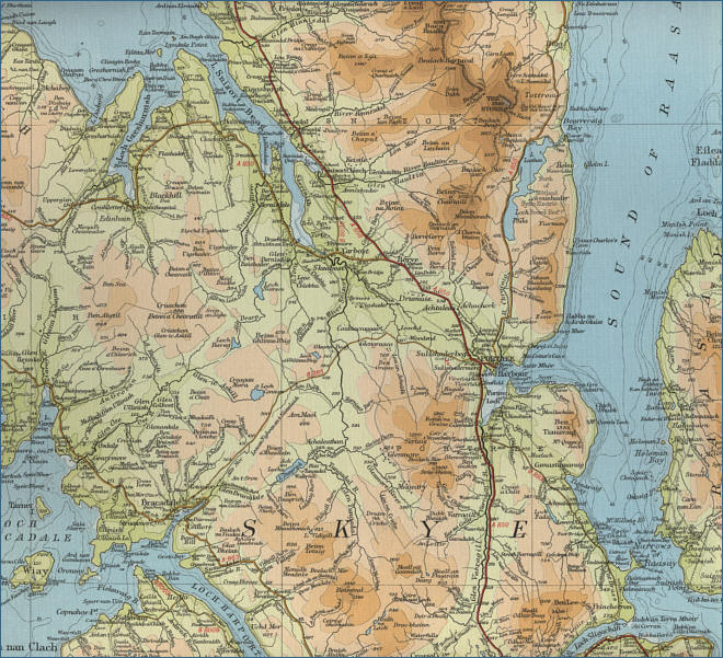 Central Skye Map