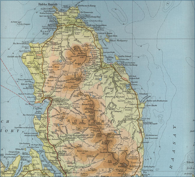 North Skye Map