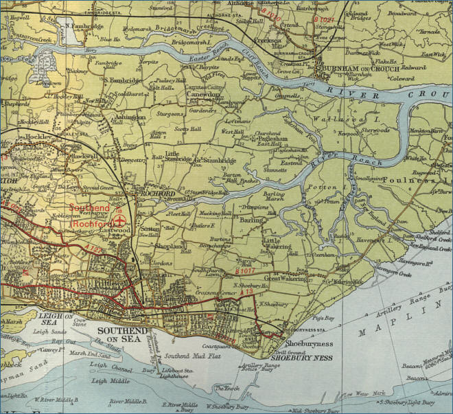 Southend Map