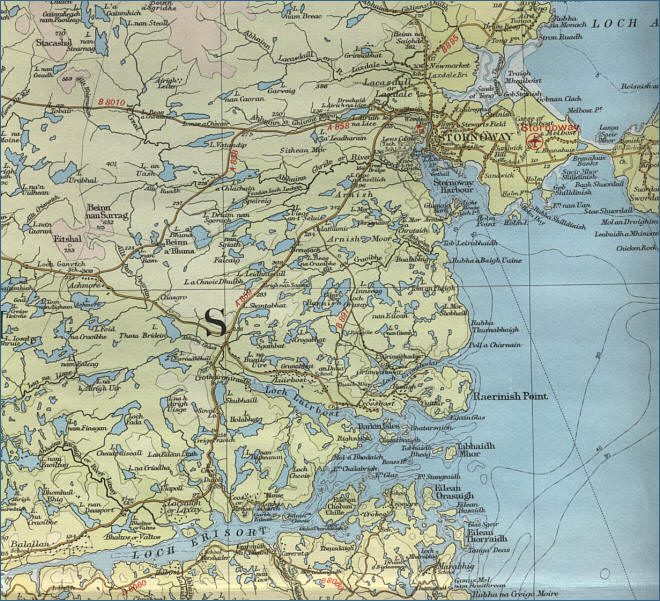 Stornoway Map