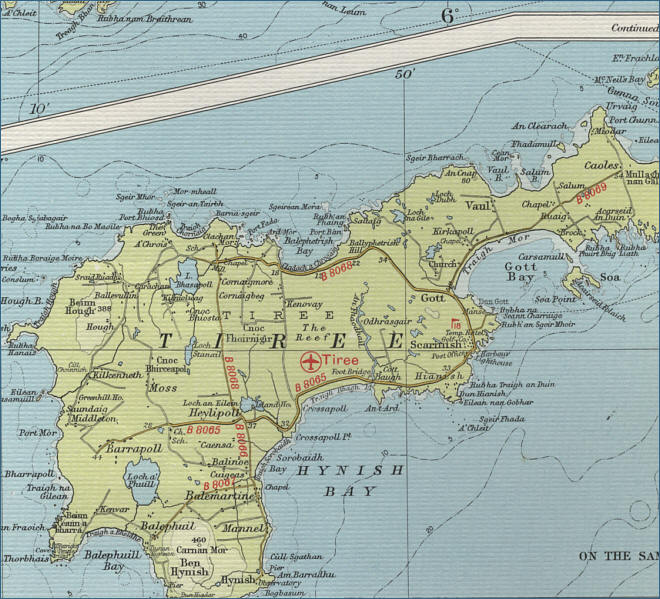 Tiree Map