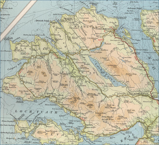 Tobermory Map
