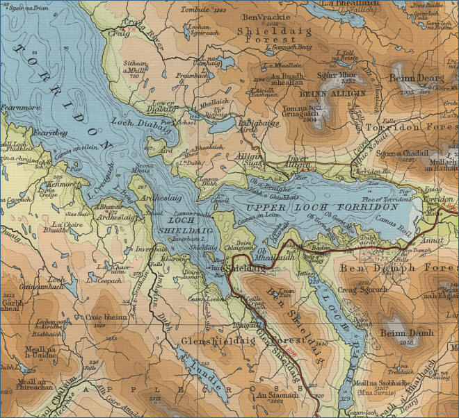 Torridon Map