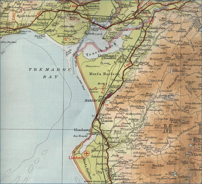 Portmadoc Map