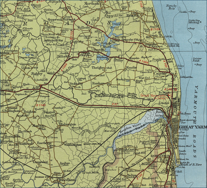 Yarmouth Map