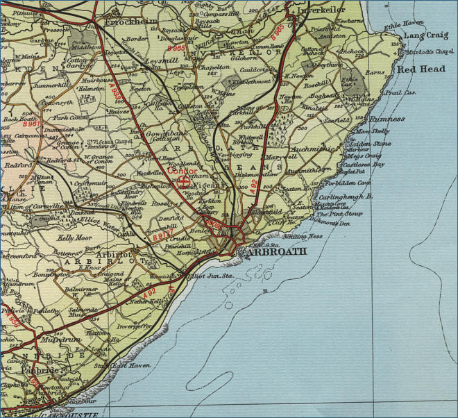 Arbroath Map