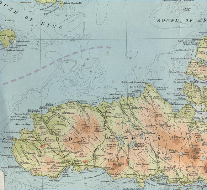 Ardnamurchan Map