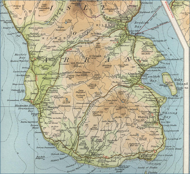 Arran Map