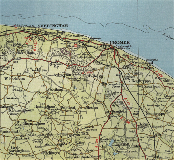 Cromer Map