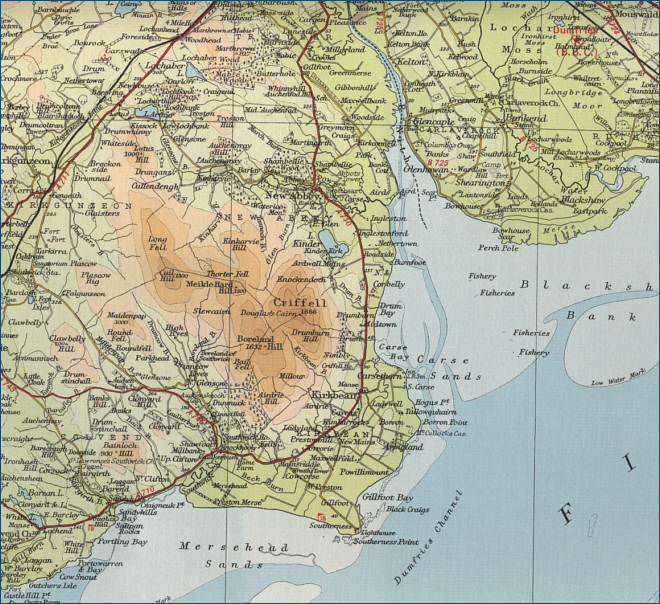 Dumfries Map