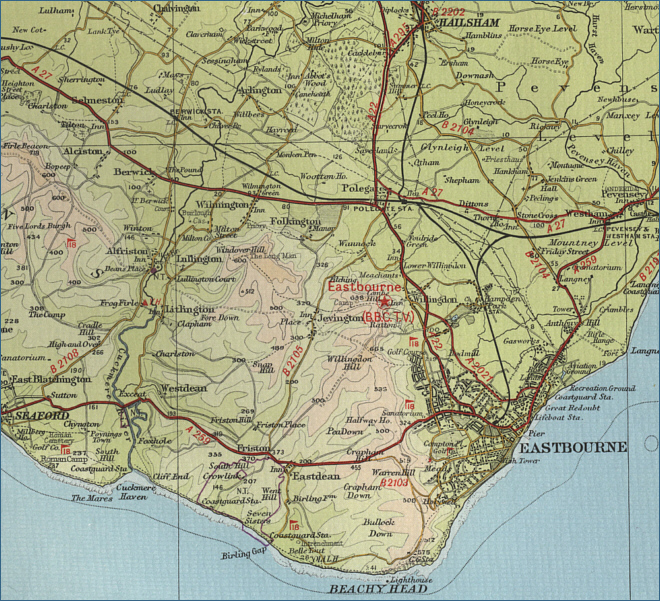 Eastbourne Map