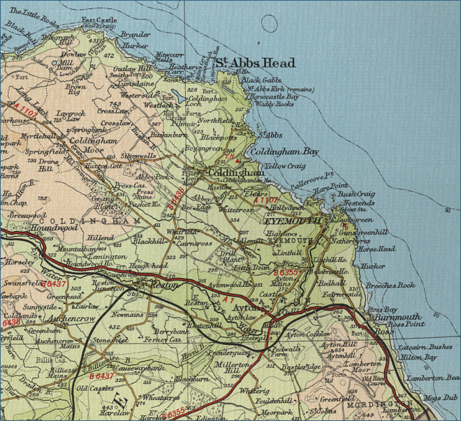 Eyemouth Map