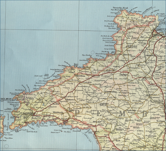 Fishguard Map