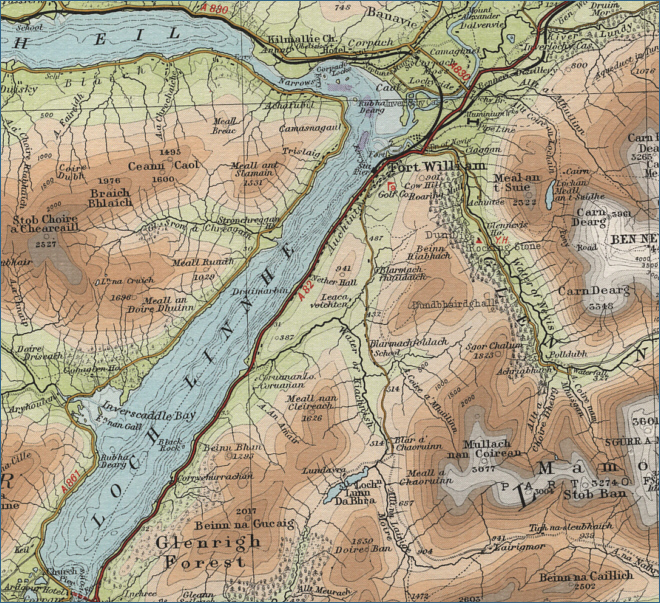 Fort William Map