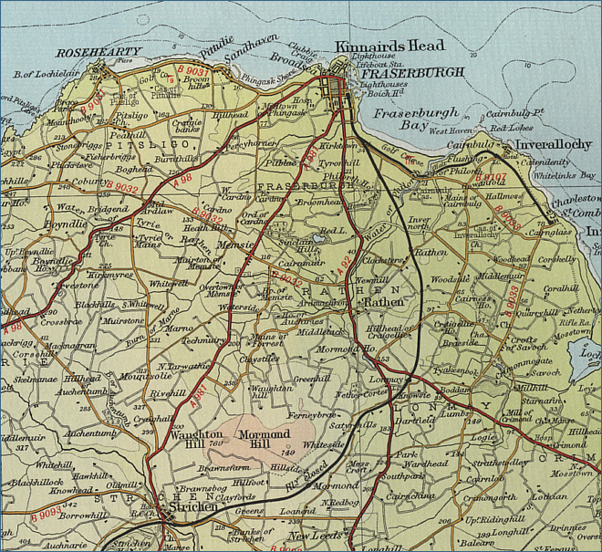 Fraserburgh Map