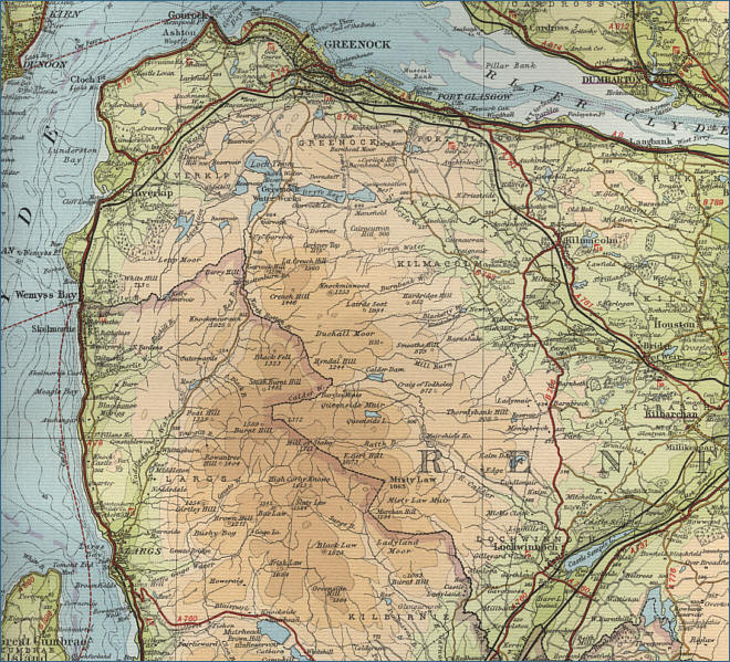 Greenock Map