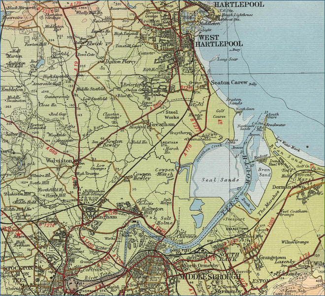 Hartlepool Map