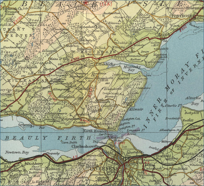 Inverness Map