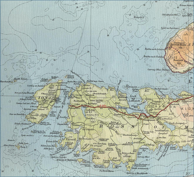 Iona Map