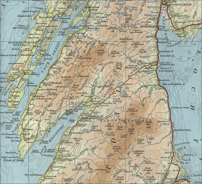 Knappdale Map