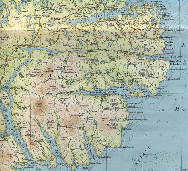 South Lewis Map