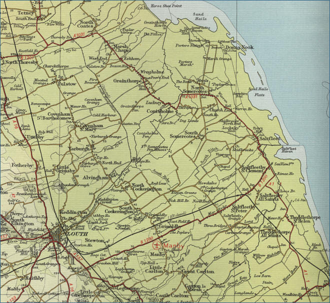 Lincolnshire Map