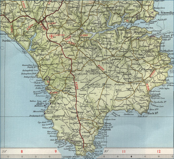 Lizard Point Map