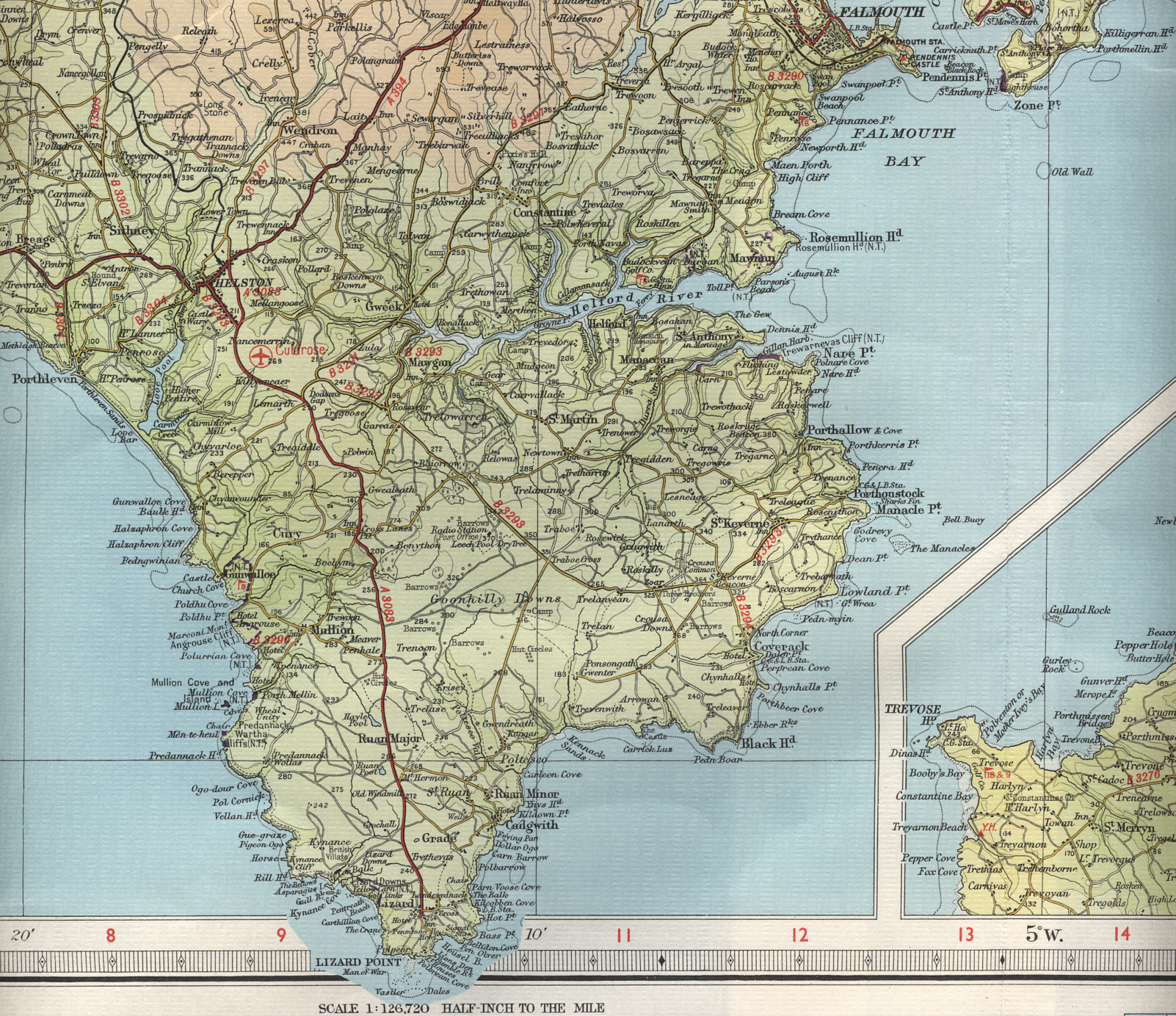 Lizard Point Map