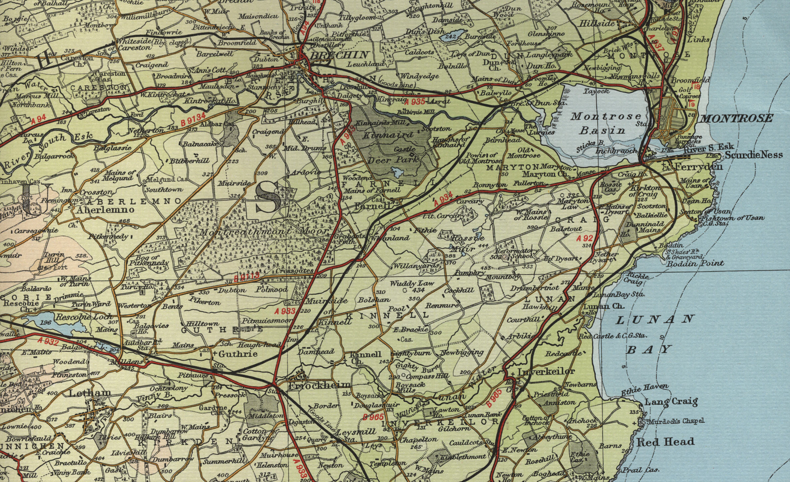 Montrose Map