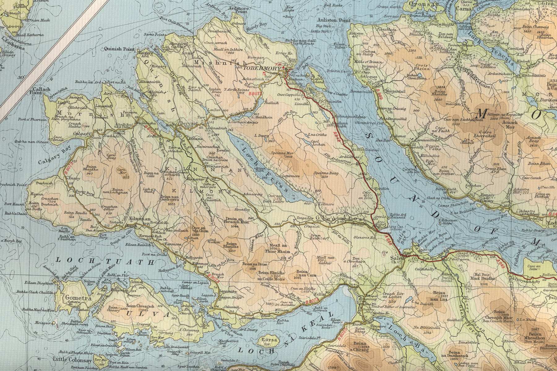 Tobermory Map Tobermory Map