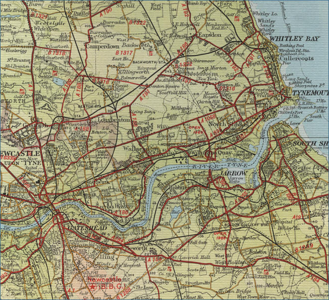 Newcastle Map