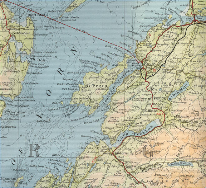 Oban Map