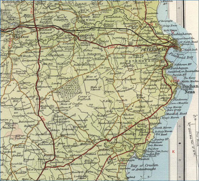 Peterhead Map