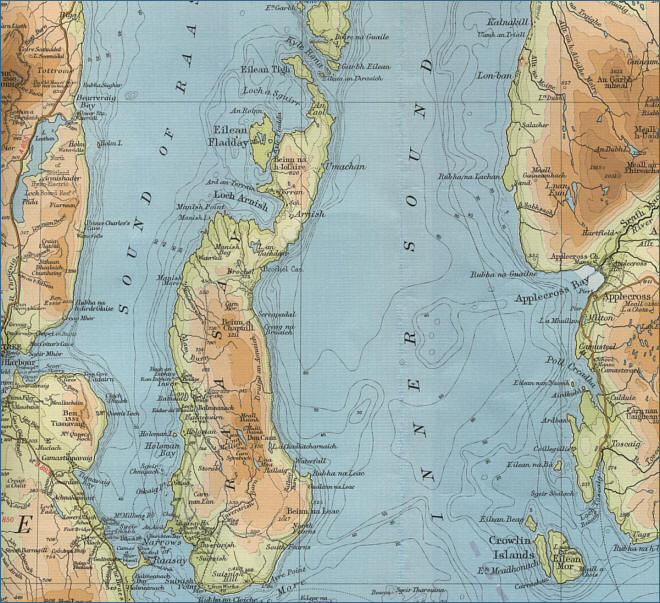 Raasay Map