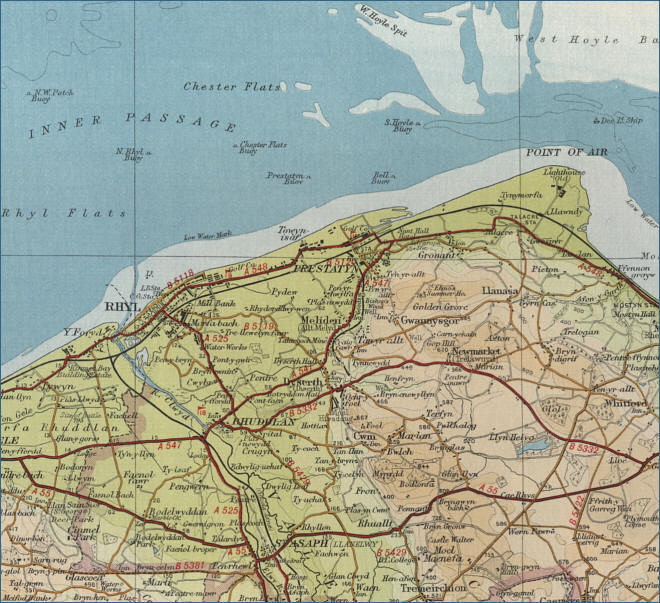 Rhyl Map