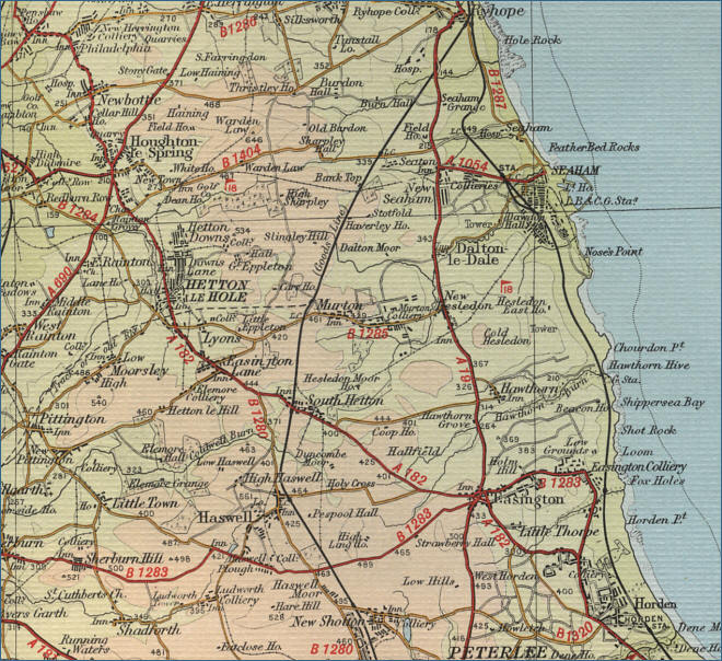 Seaham Map