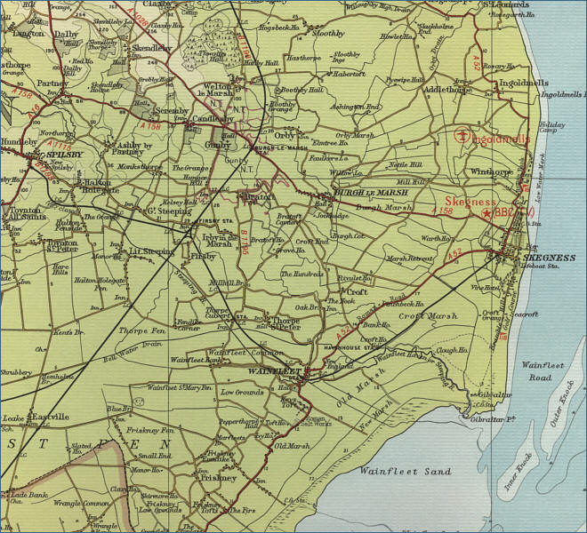 Skegness Map