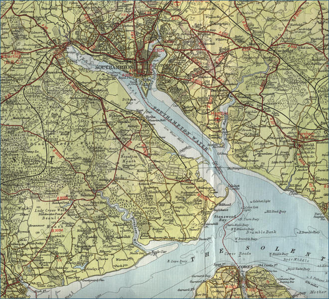 Southampton Map