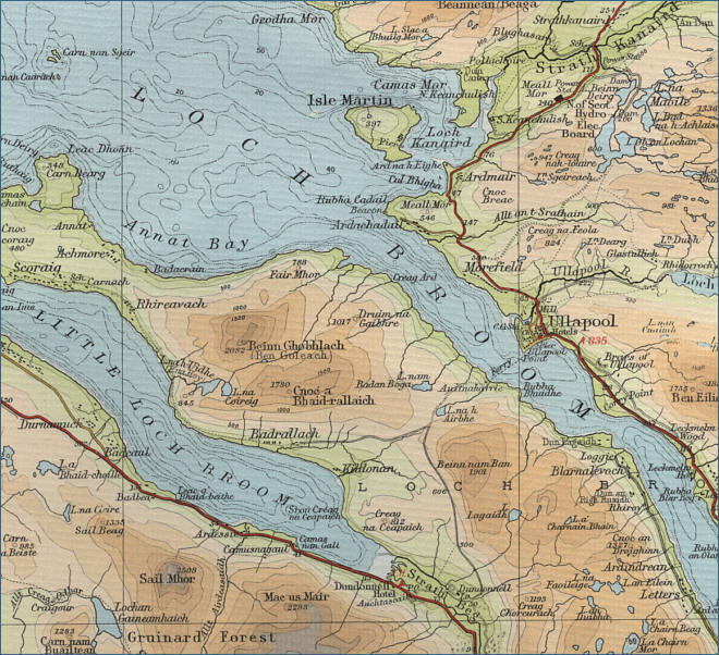 Ullapool Map